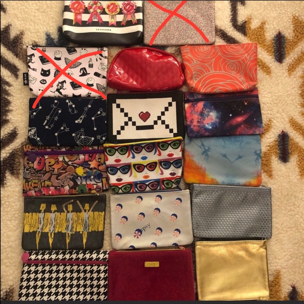 Ipsy makeup bags